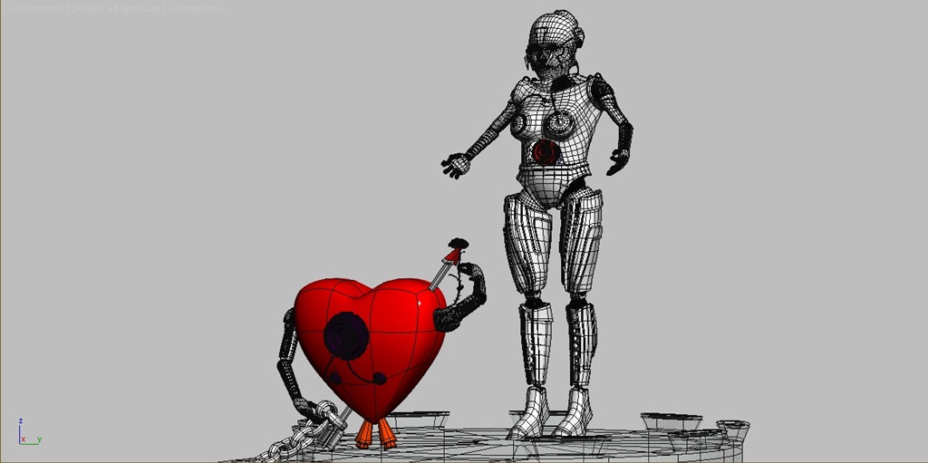 Amor LOVE 3D print model_13