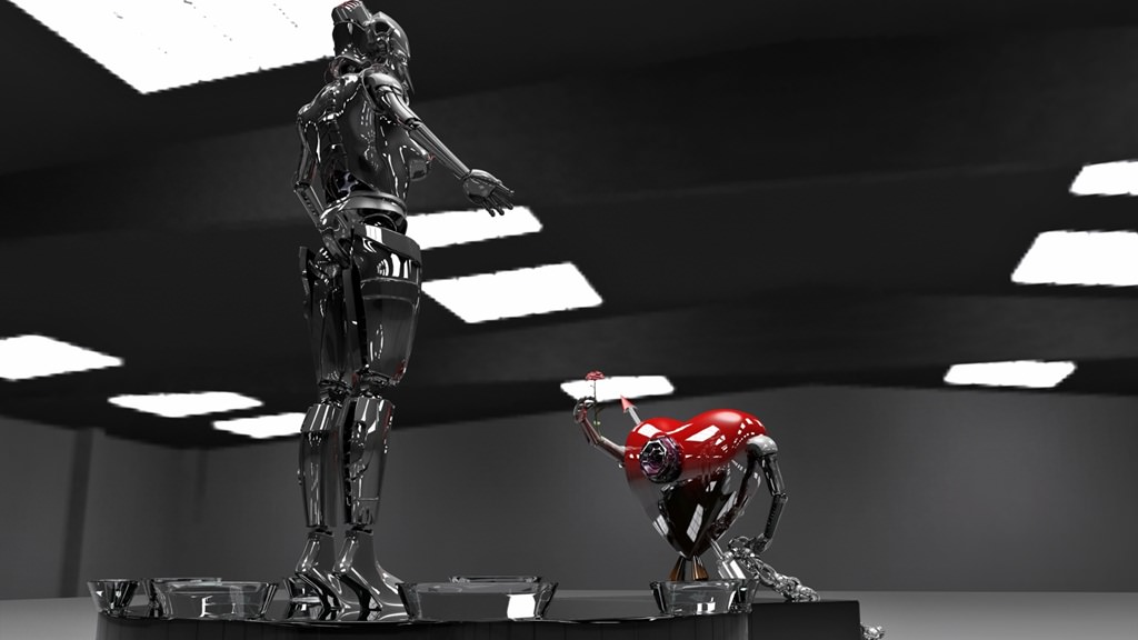 Amor LOVE 3D print model_4