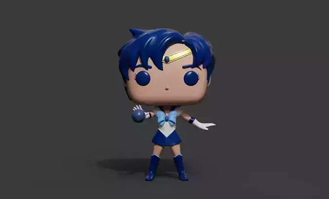 Sailor Mercury Custom Funko Pop