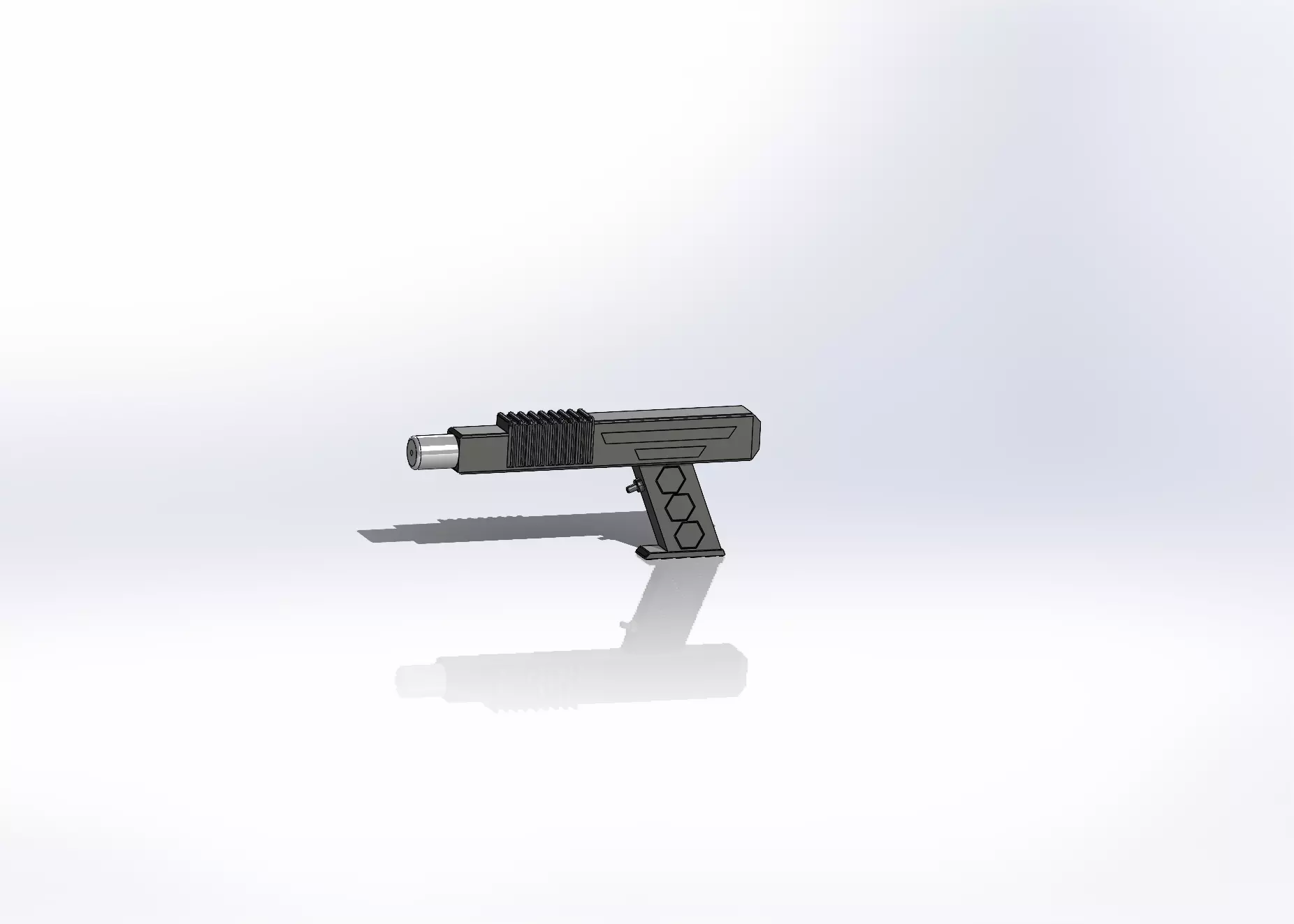 One sixth scale BSG Cylon Weapons 3D print model