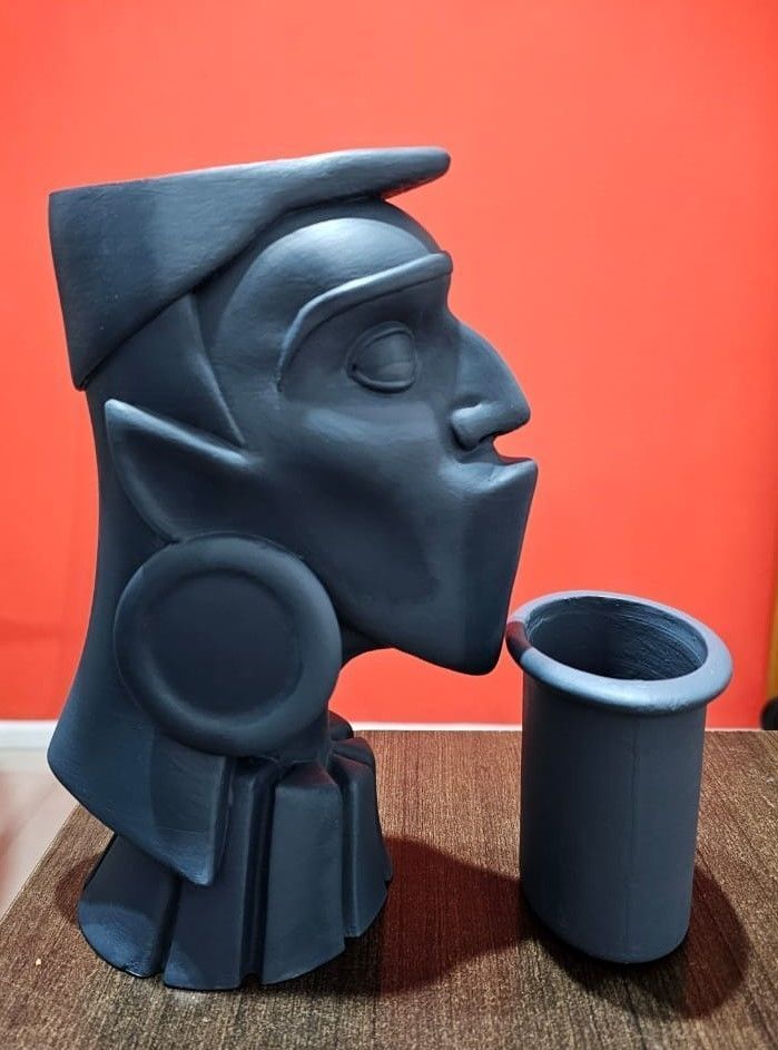 THE EMPERORs NEW GROOVE FLOWERPOT 3D print model_12