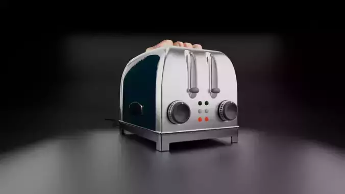 Toaster with Toast Bread