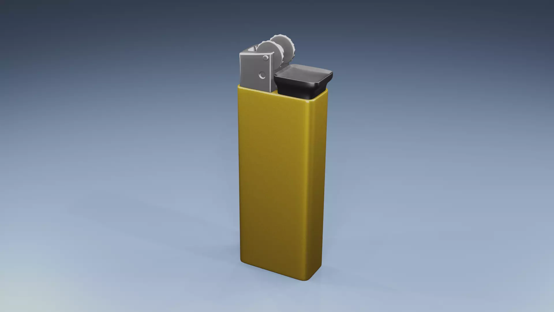 Cigarette Lighter 3D model