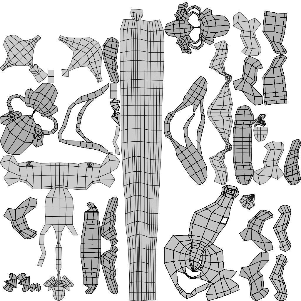 Spinal cord 3D Model - Realistic Human Spinal cord Anatomy Low-poly 3D model_11