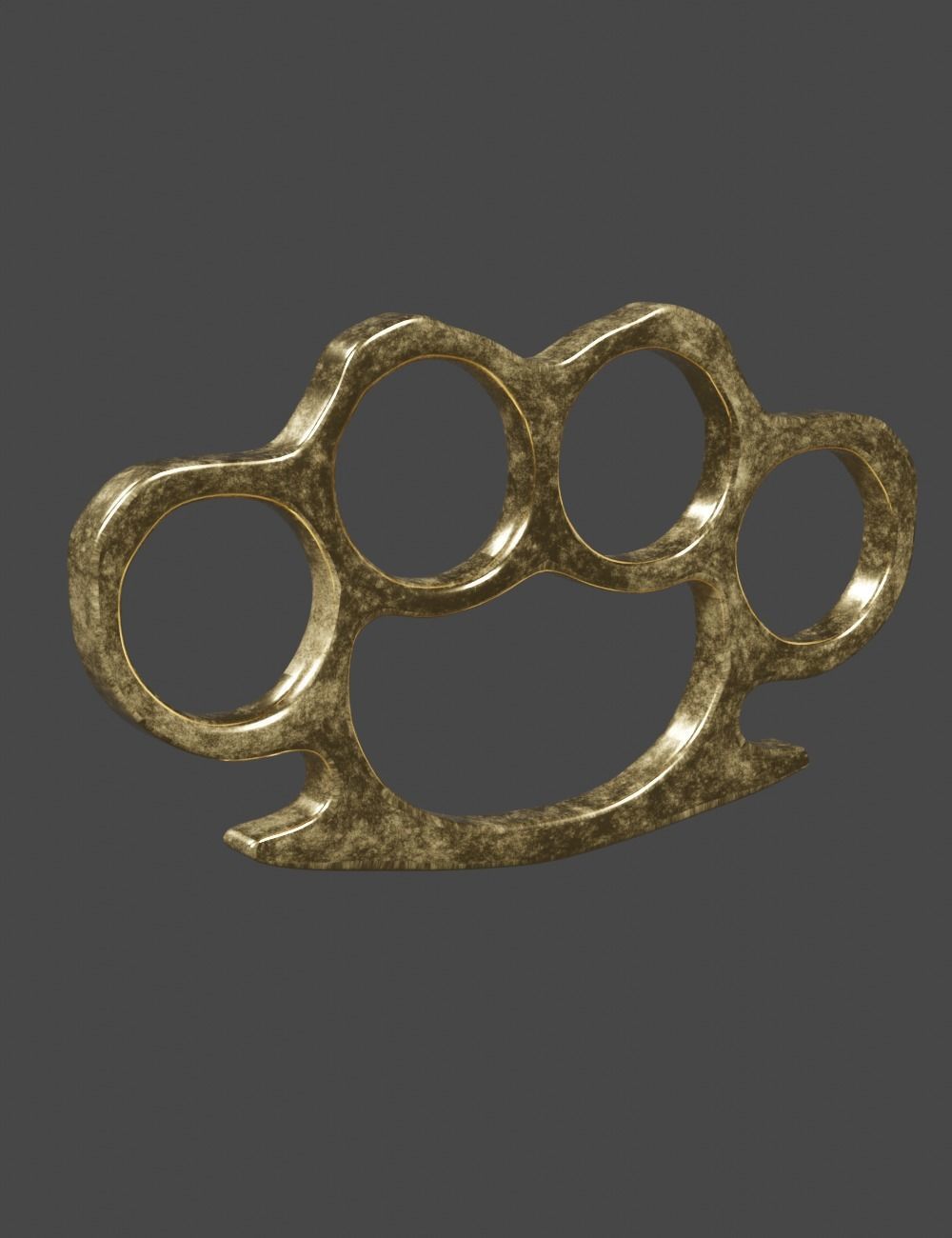 Low-Poly Martial Arts Melee Weapon Set Low-poly 3D model_6