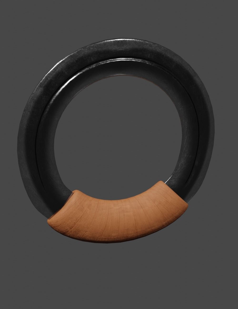 Low-Poly Martial Arts Melee Weapon Set Low-poly 3D model_2