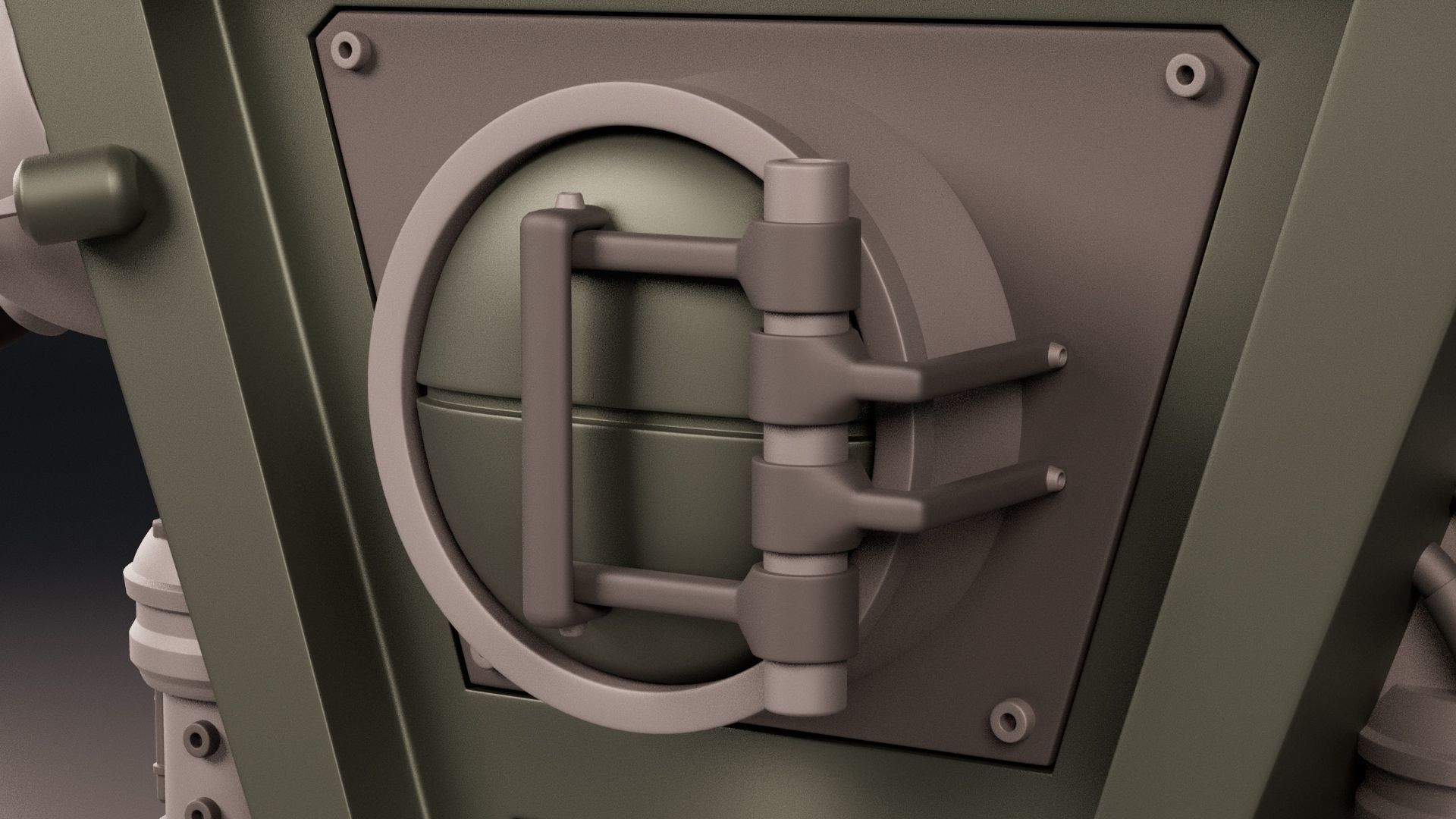 Medical Drone 3D model_9