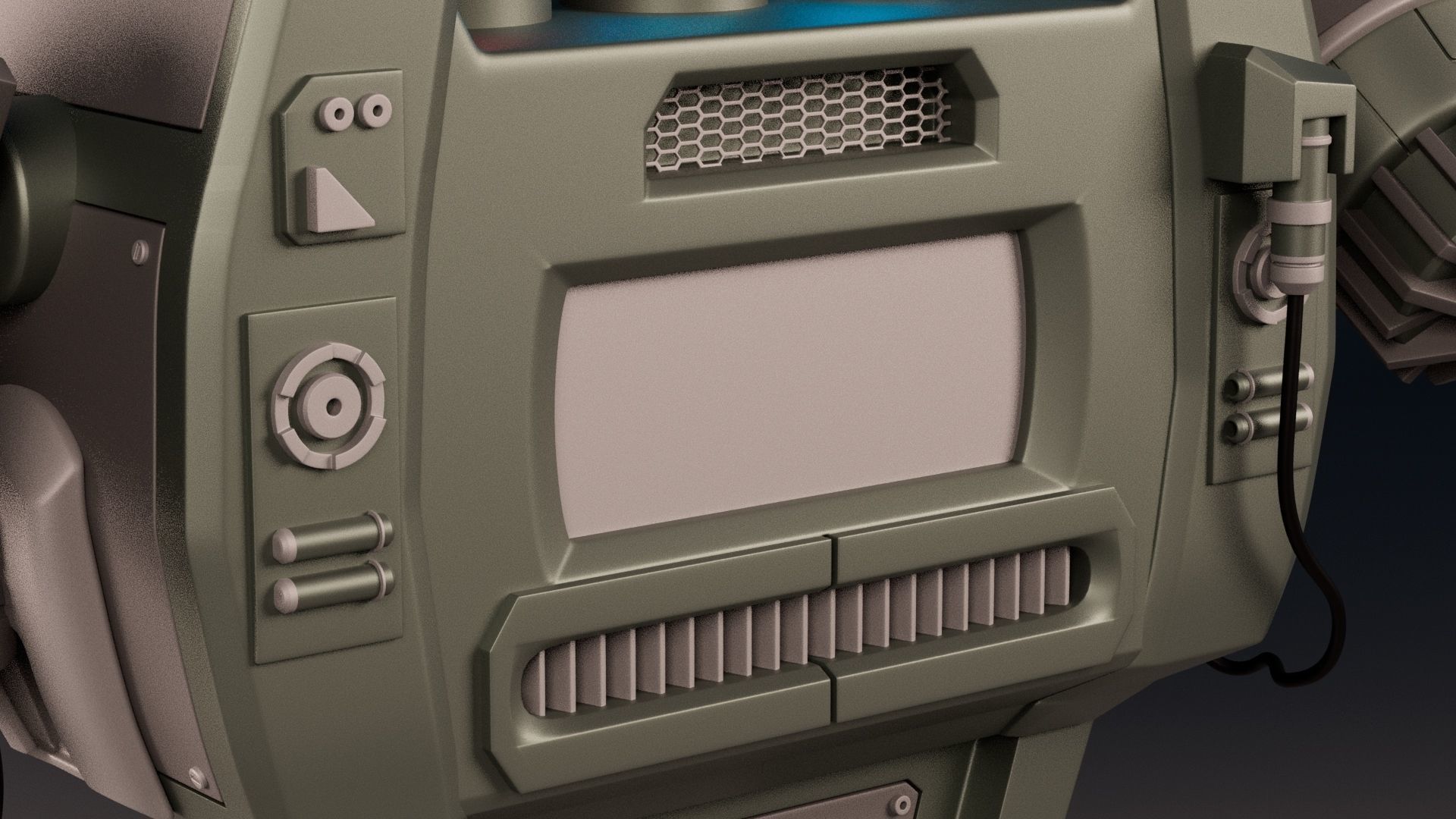 Medical Drone 3D model_8