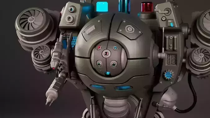 Medical Drone 3D model