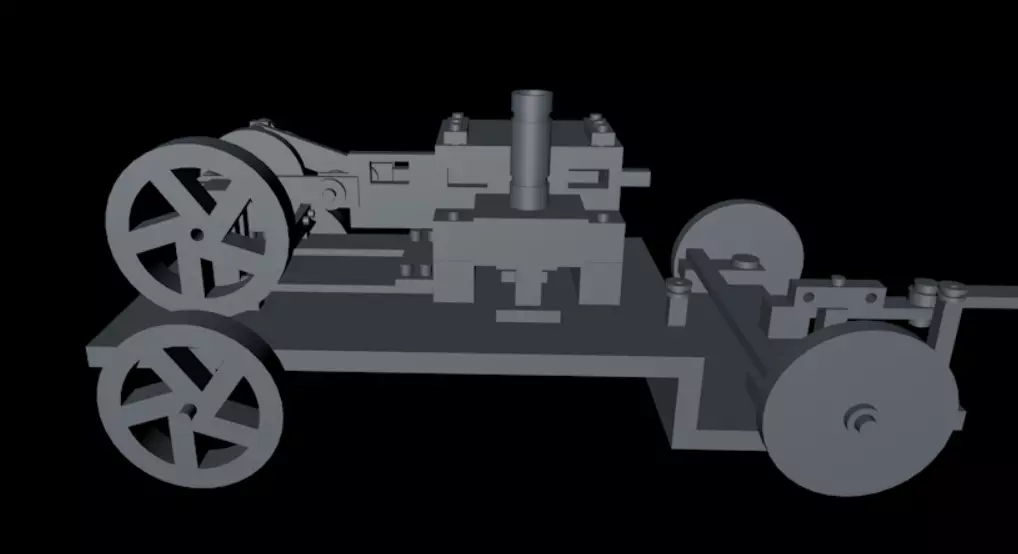 Steamcar Free 3D print model