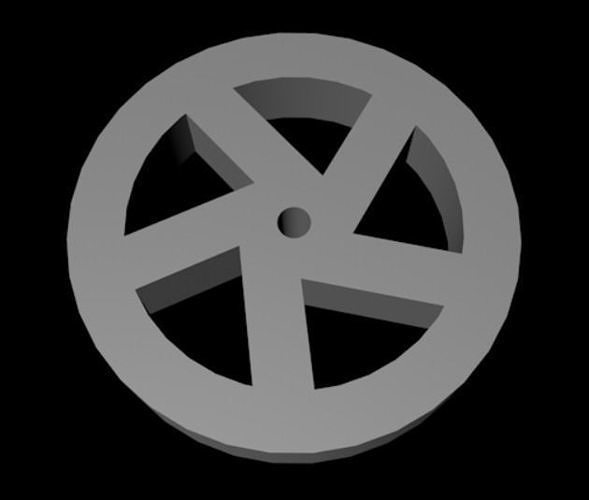 Alloy wheel Free 3D model