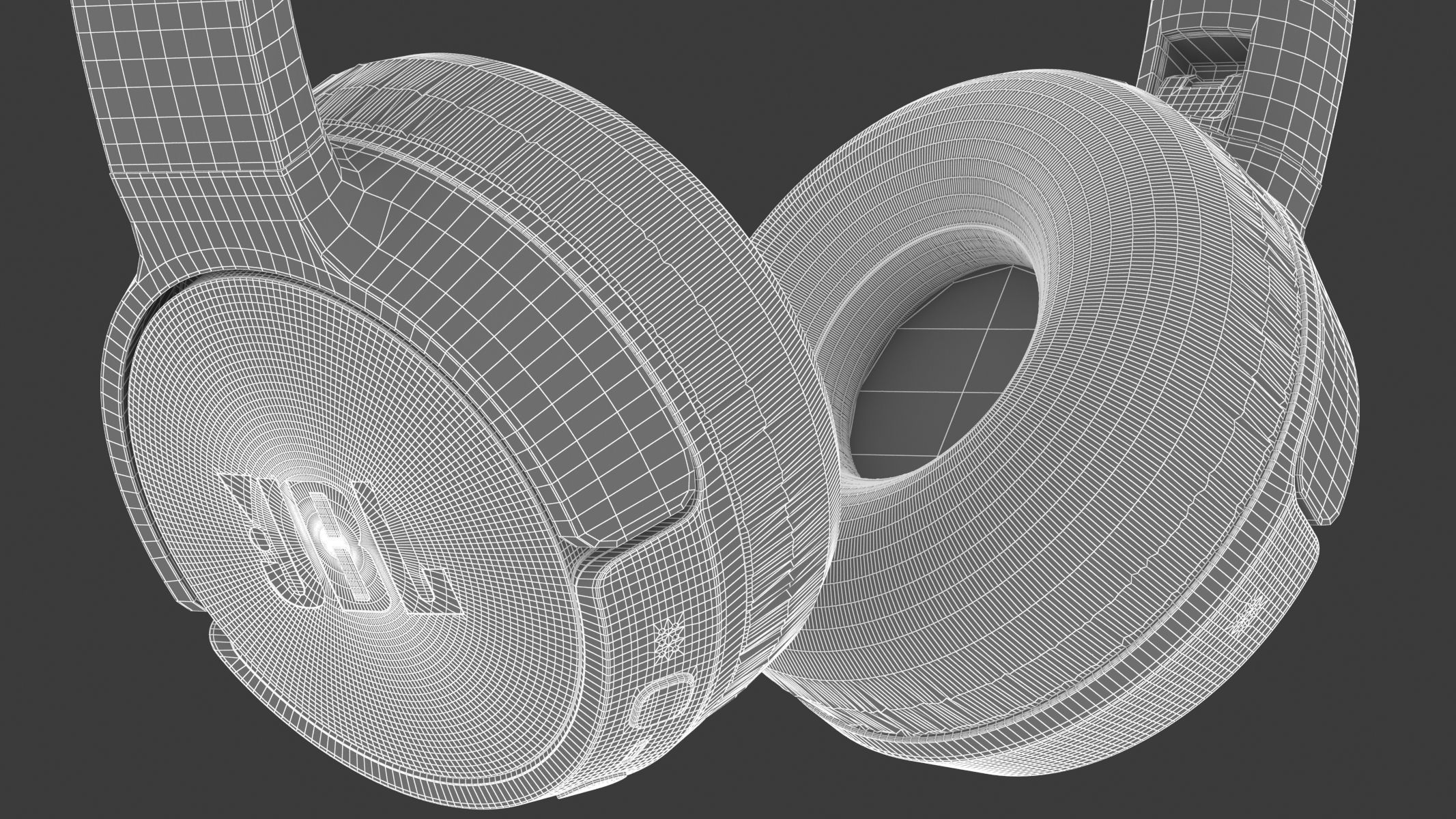 JBL Tune 670NC Purple 3D model_35