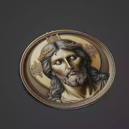 Jesus Christianity Medallion