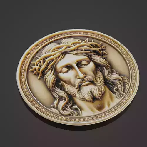 Jesus Christianity Medallion