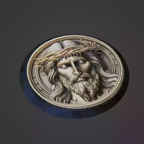 Jesus Christianity Medallion