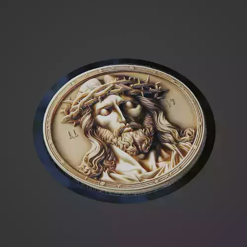 Jesus Christianity Medallion