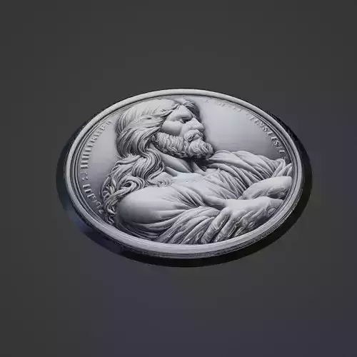 Jesus Christianity Medallion