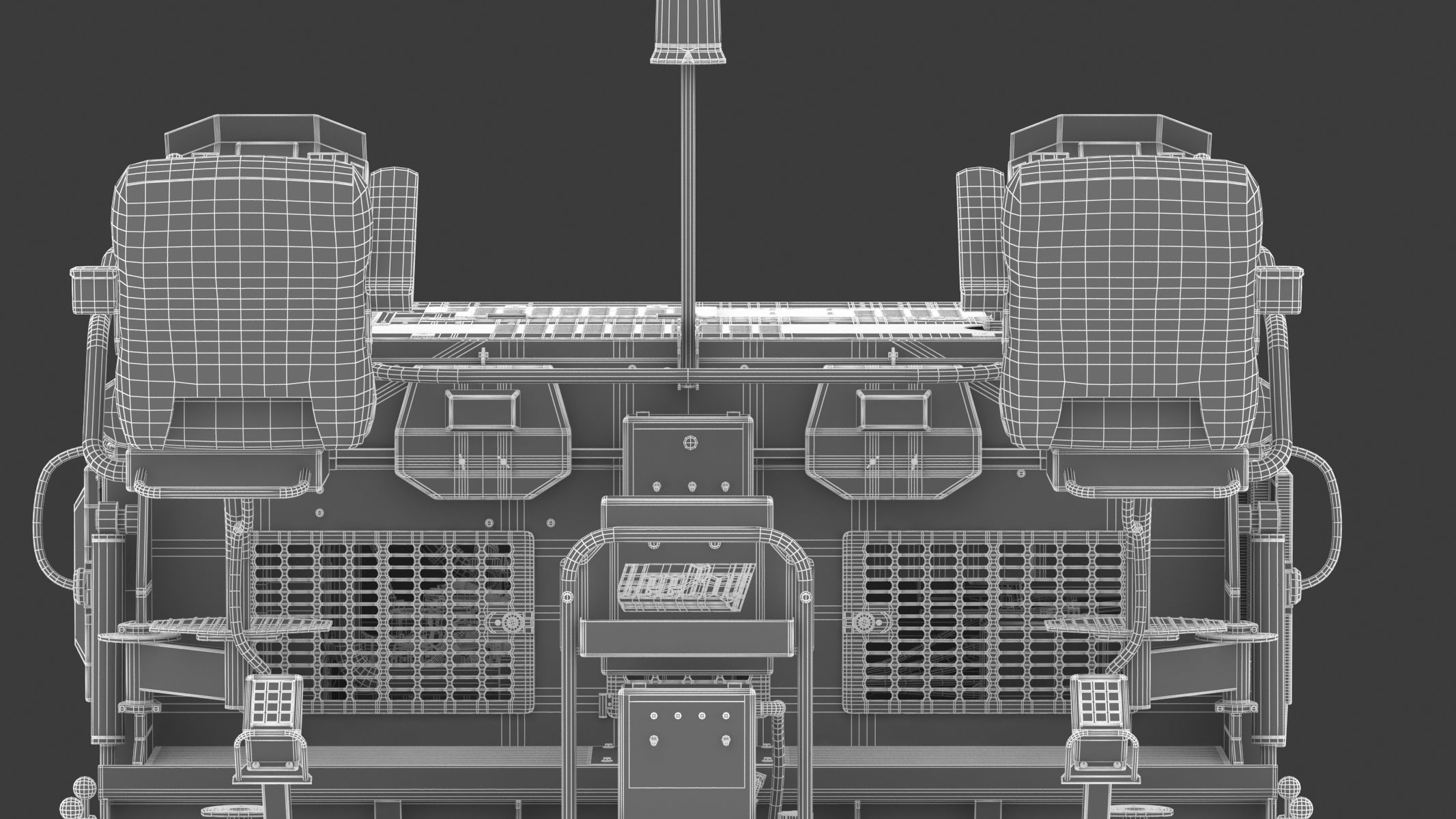 Leeboy Paver 8350 3D model_32