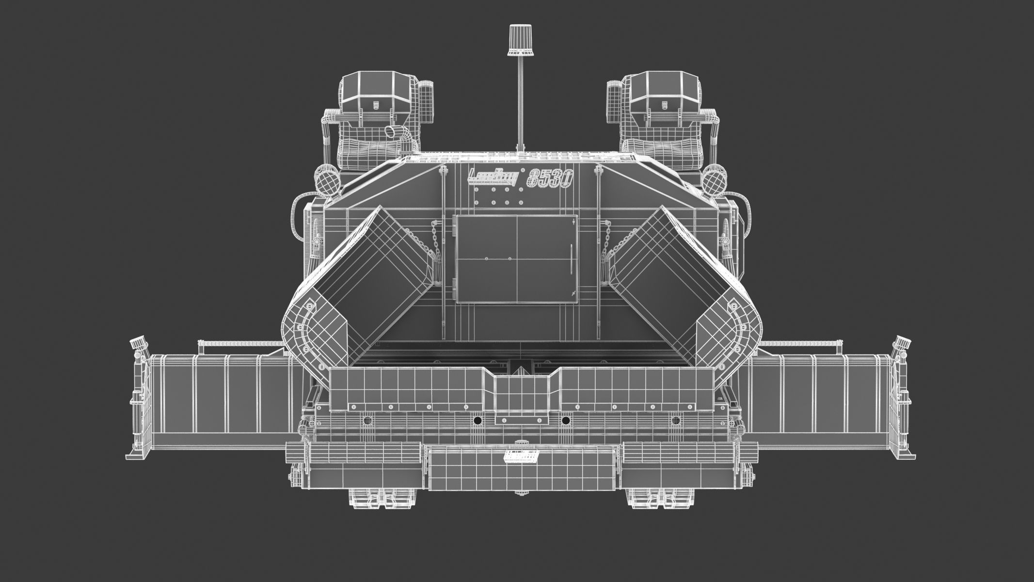 Leeboy Paver 8350 3D model_26