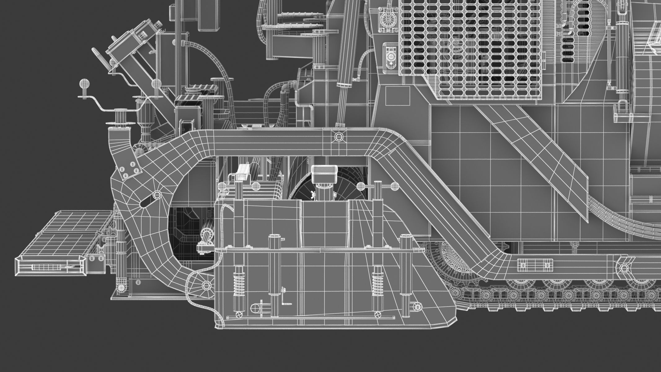 Leeboy Paver 8350 3D model_30