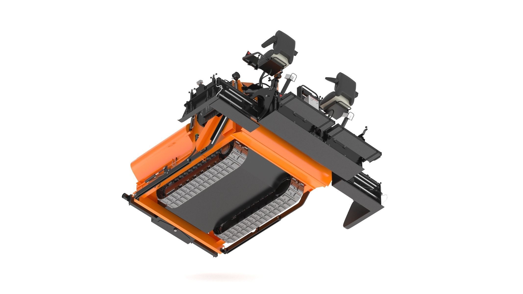 Leeboy Paver 8350 3D model_9