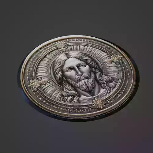 Jesus Christianity Medallion