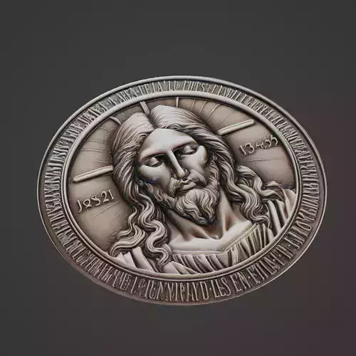 Jesus Christianity Medallion