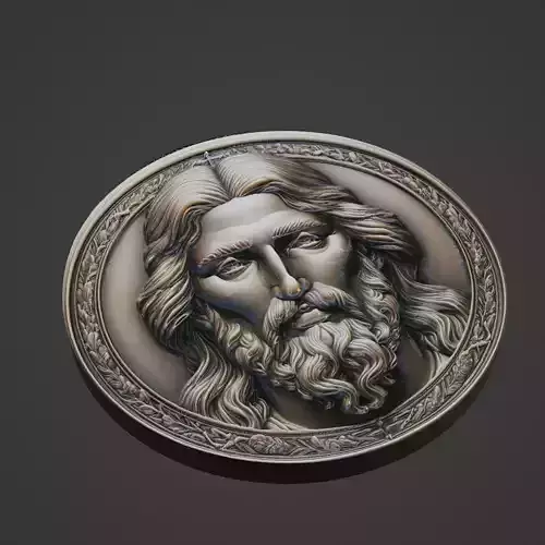 Jesus Christianity Medallion