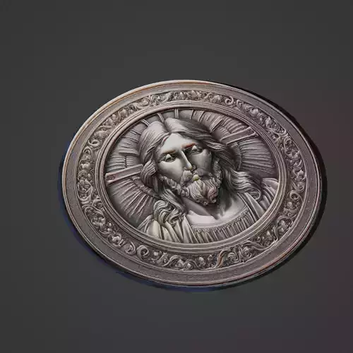 Jesus Christianity Medallion