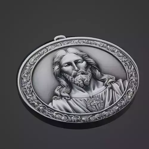 Jesus Christianity Medallion