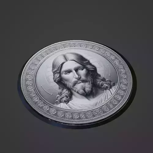 Jesus Christianity Medallion