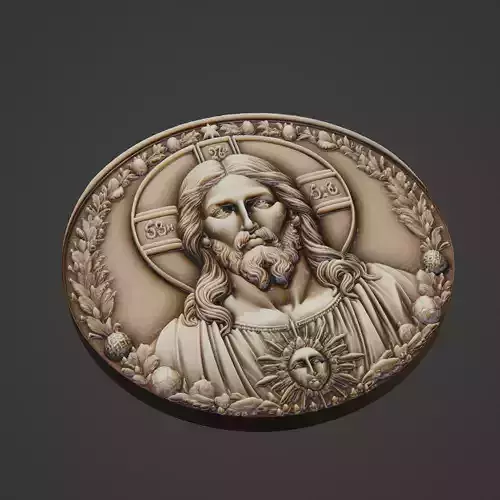 Jesus Christianity Medallion