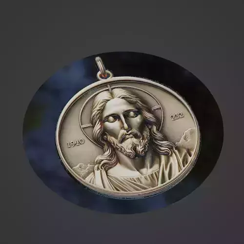 Jesus Christianity Medallion