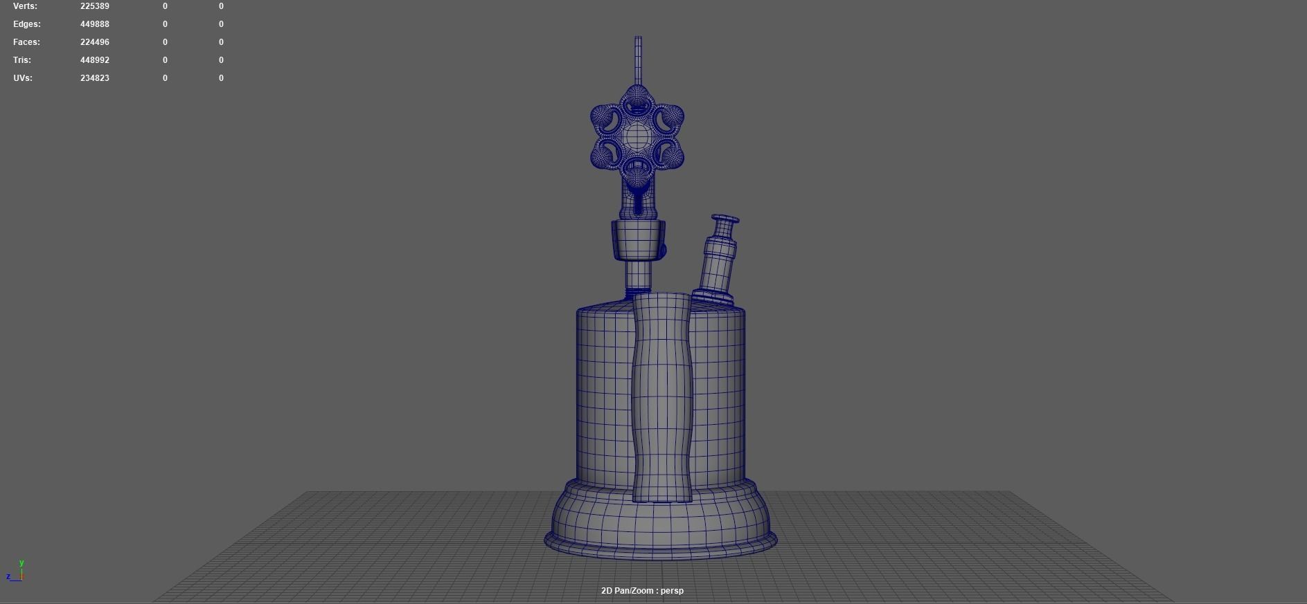 Gas Torch 3D model_10