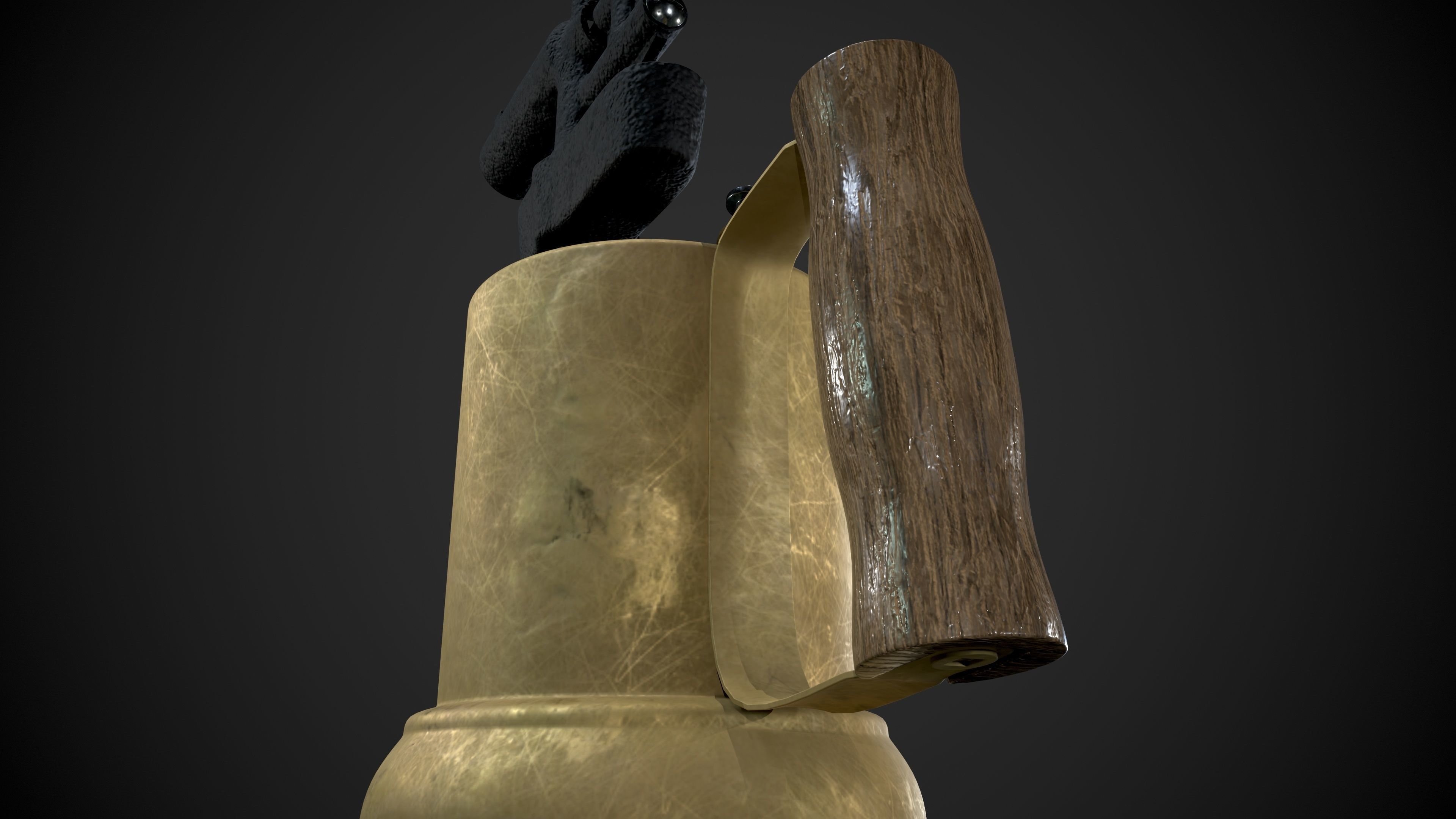 Gas Torch 3D model_2