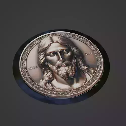 Jesus Christianity Medallion