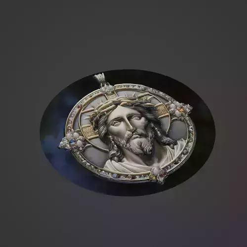 Jesus Christianity Medallion