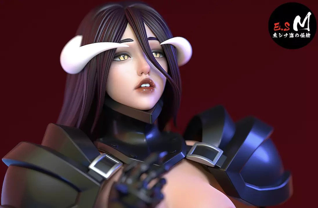 Albedo OVERLORD CHARACTER BY ESM 3D print model