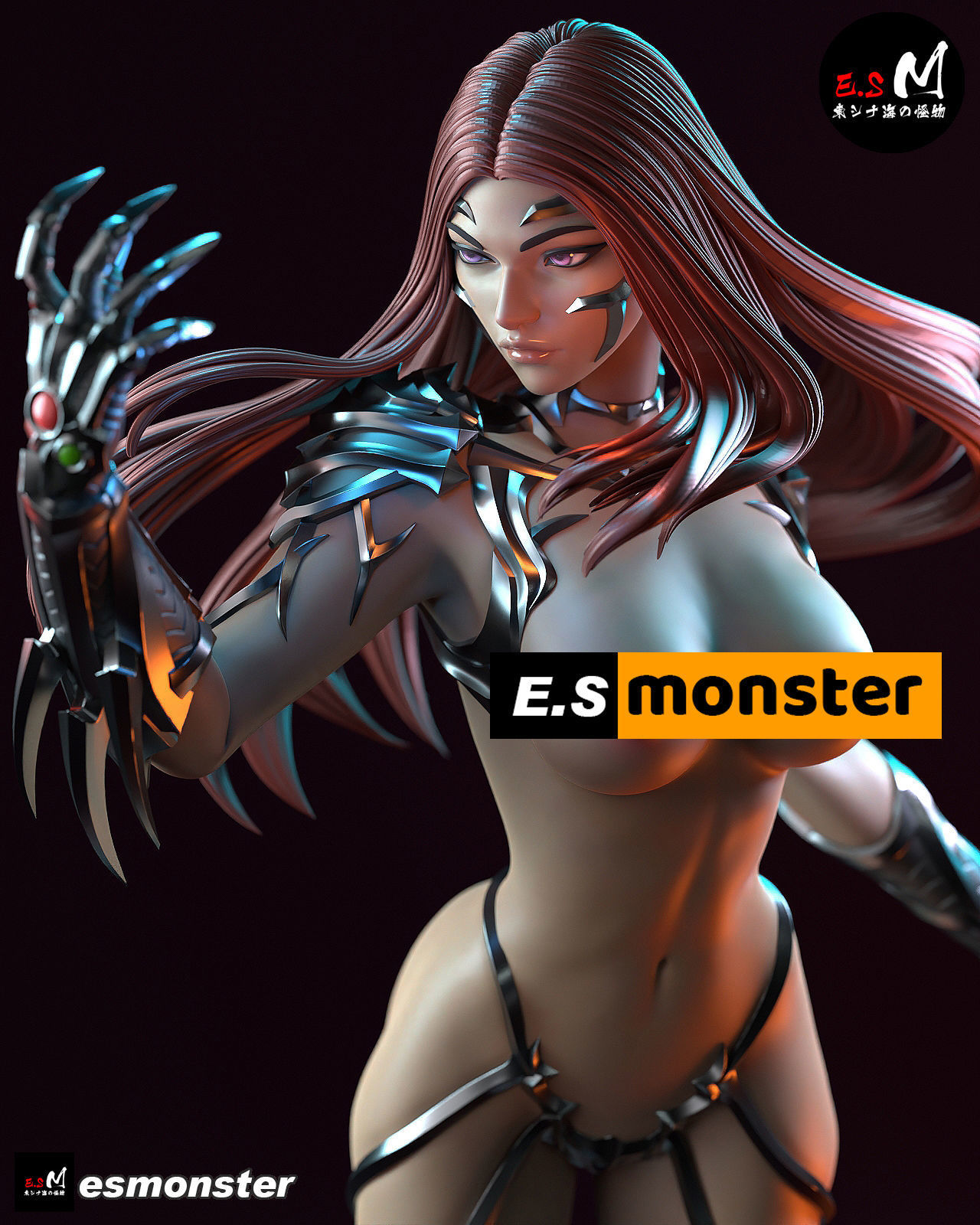 Sara pezzini Witchblade CHARACTER BY ESM 3D print model_22