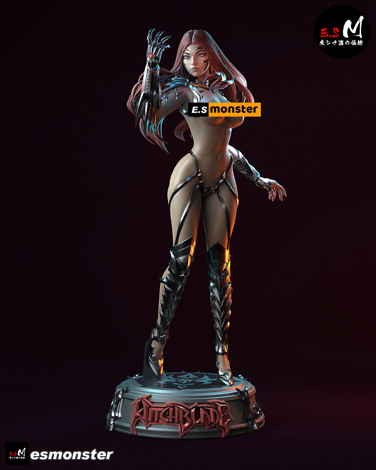 Sara pezzini Witchblade CHARACTER BY ESM 3D print model_10