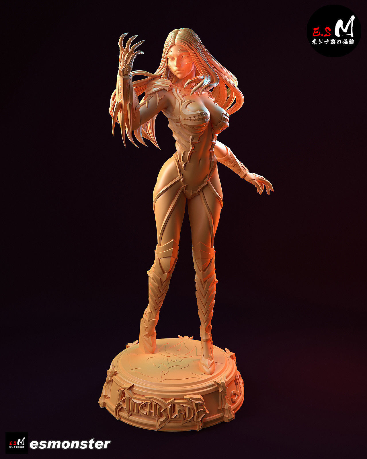 Sara pezzini Witchblade CHARACTER BY ESM 3D print model_32