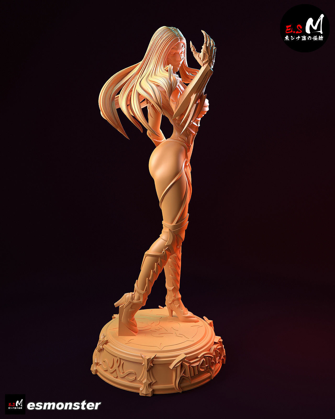 Sara pezzini Witchblade CHARACTER BY ESM 3D print model_30