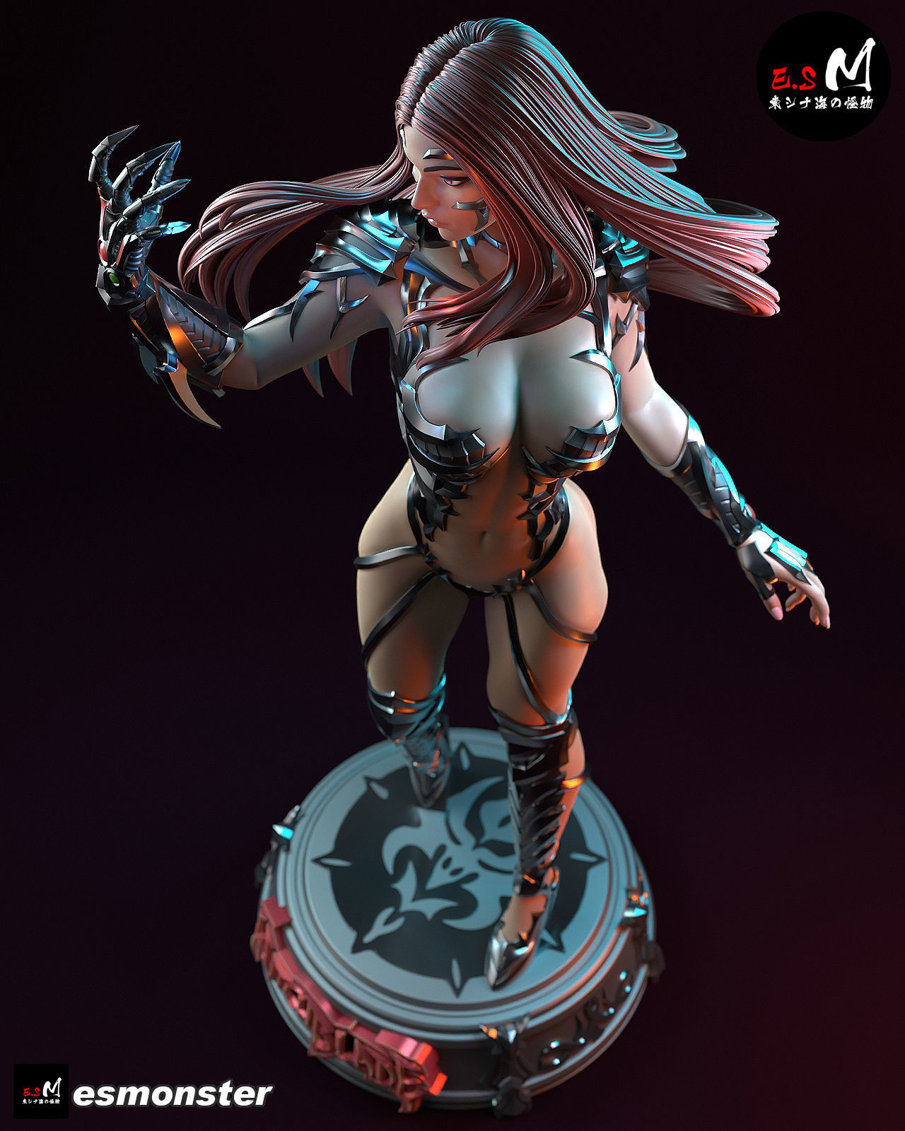 Sara pezzini Witchblade CHARACTER BY ESM 3D print model_13