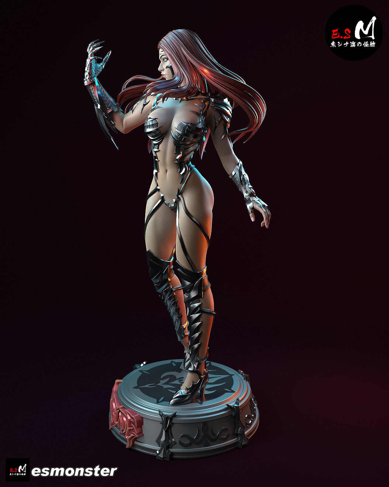Sara pezzini Witchblade CHARACTER BY ESM 3D print model_4