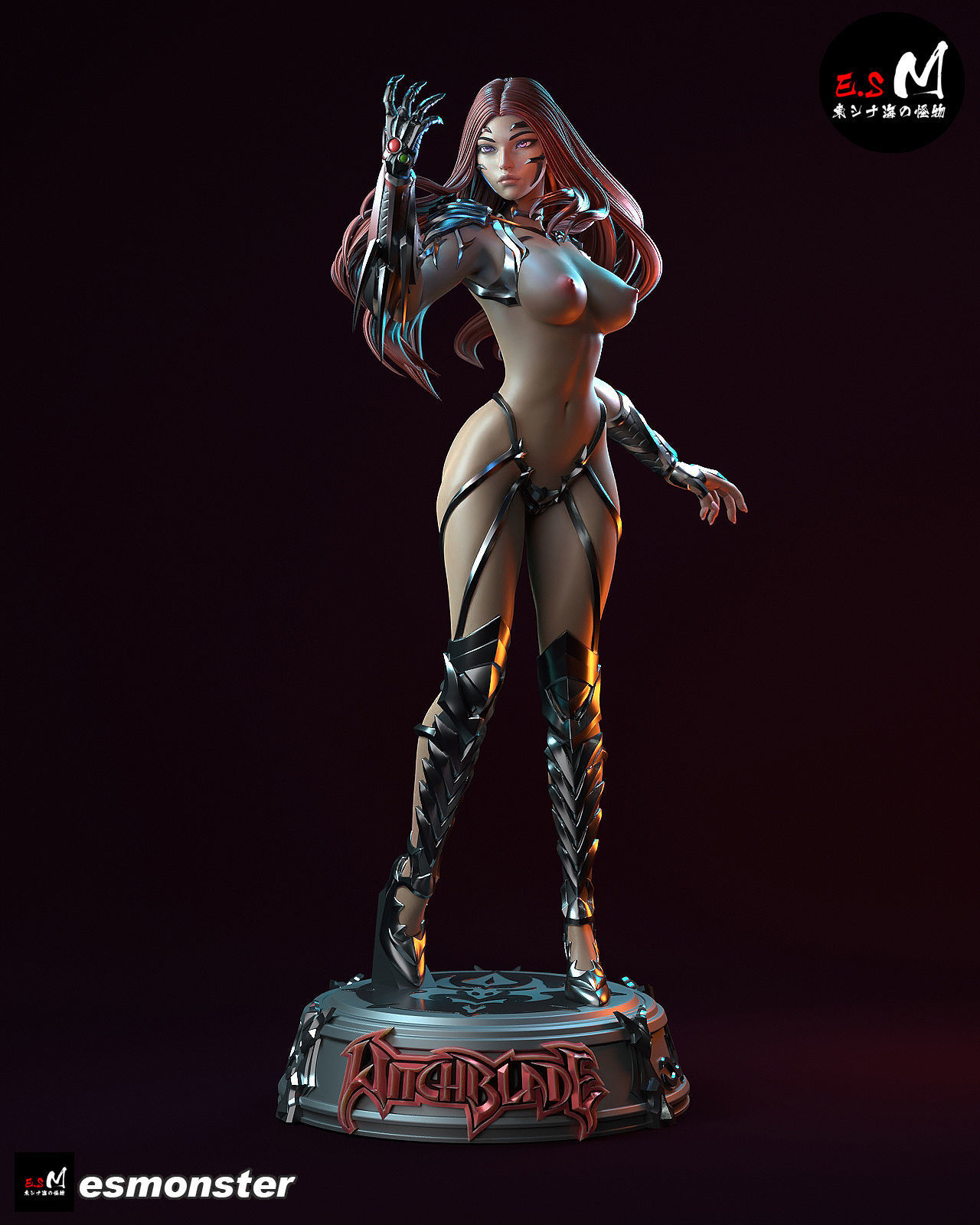 Sara pezzini Witchblade CHARACTER BY ESM 3D print model_15