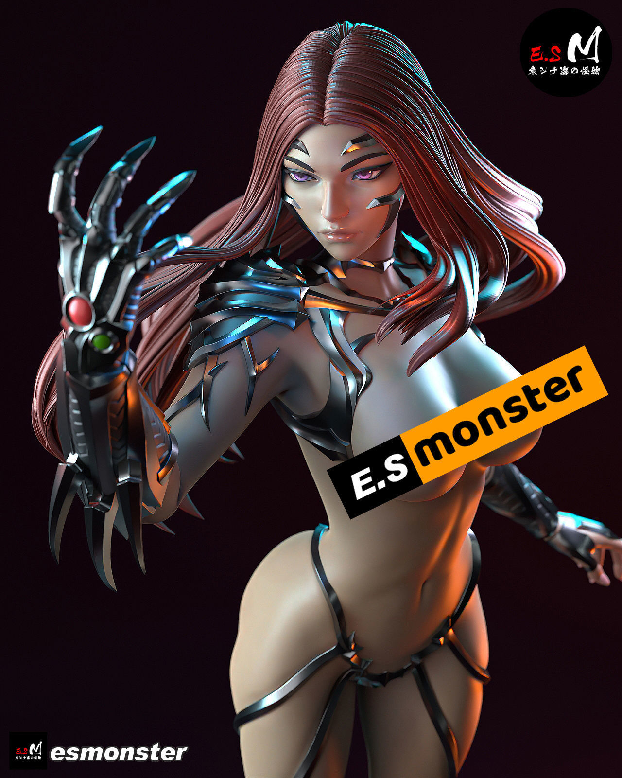 Sara pezzini Witchblade CHARACTER BY ESM 3D print model_23