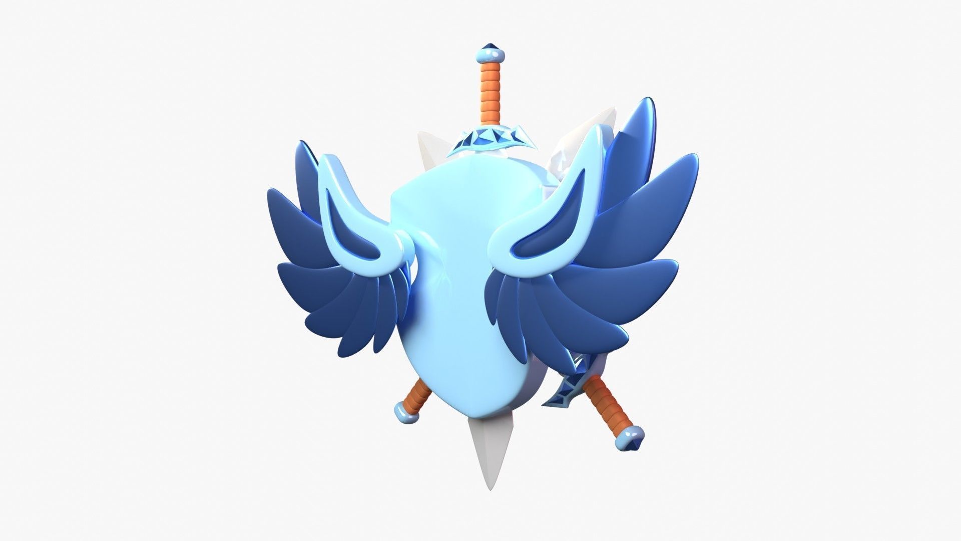 Platinum Tier 3D Illustration 3D model_13