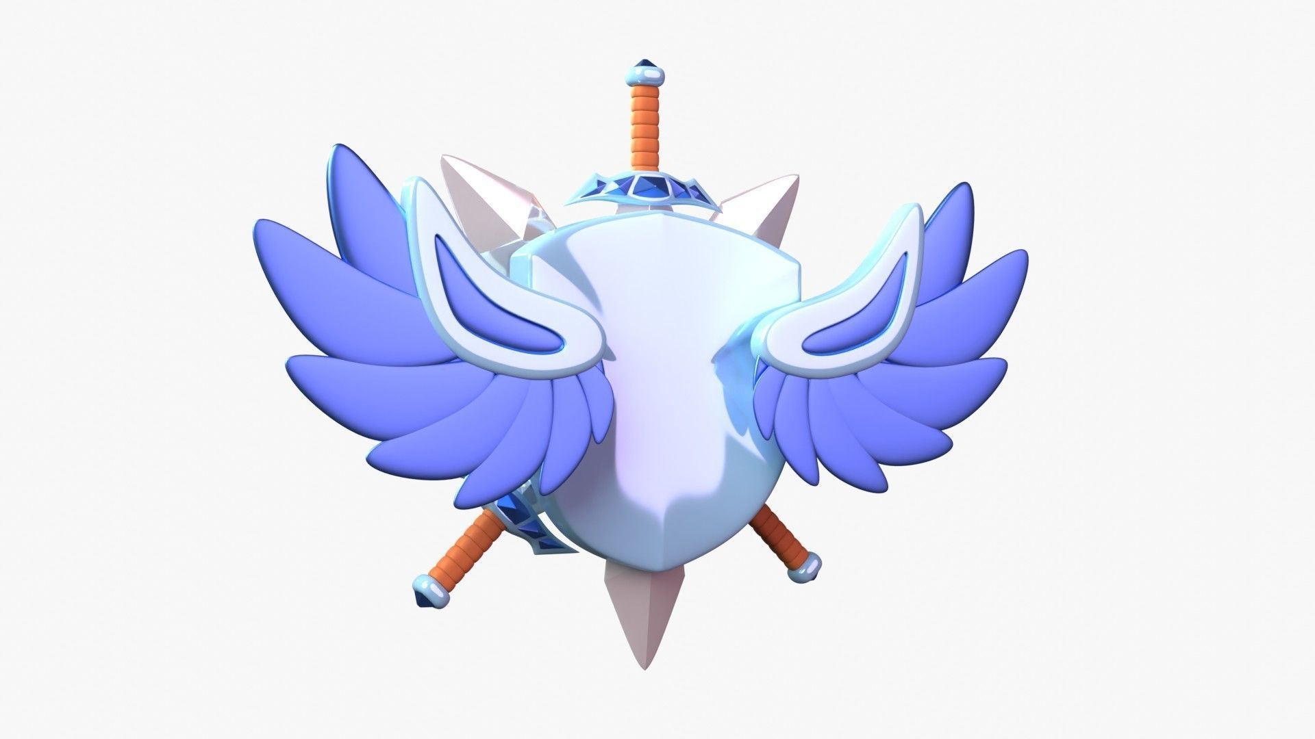 Platinum Tier 3D Illustration 3D model_9