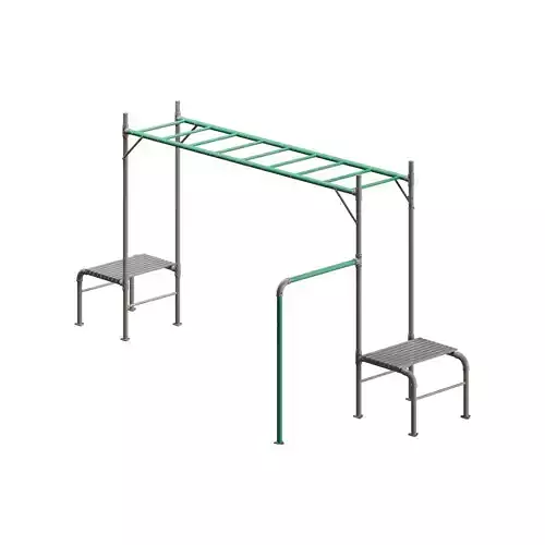 JUNIOR JUNGLE MONKEY BAR MODULE - LIFESPAN KIDS