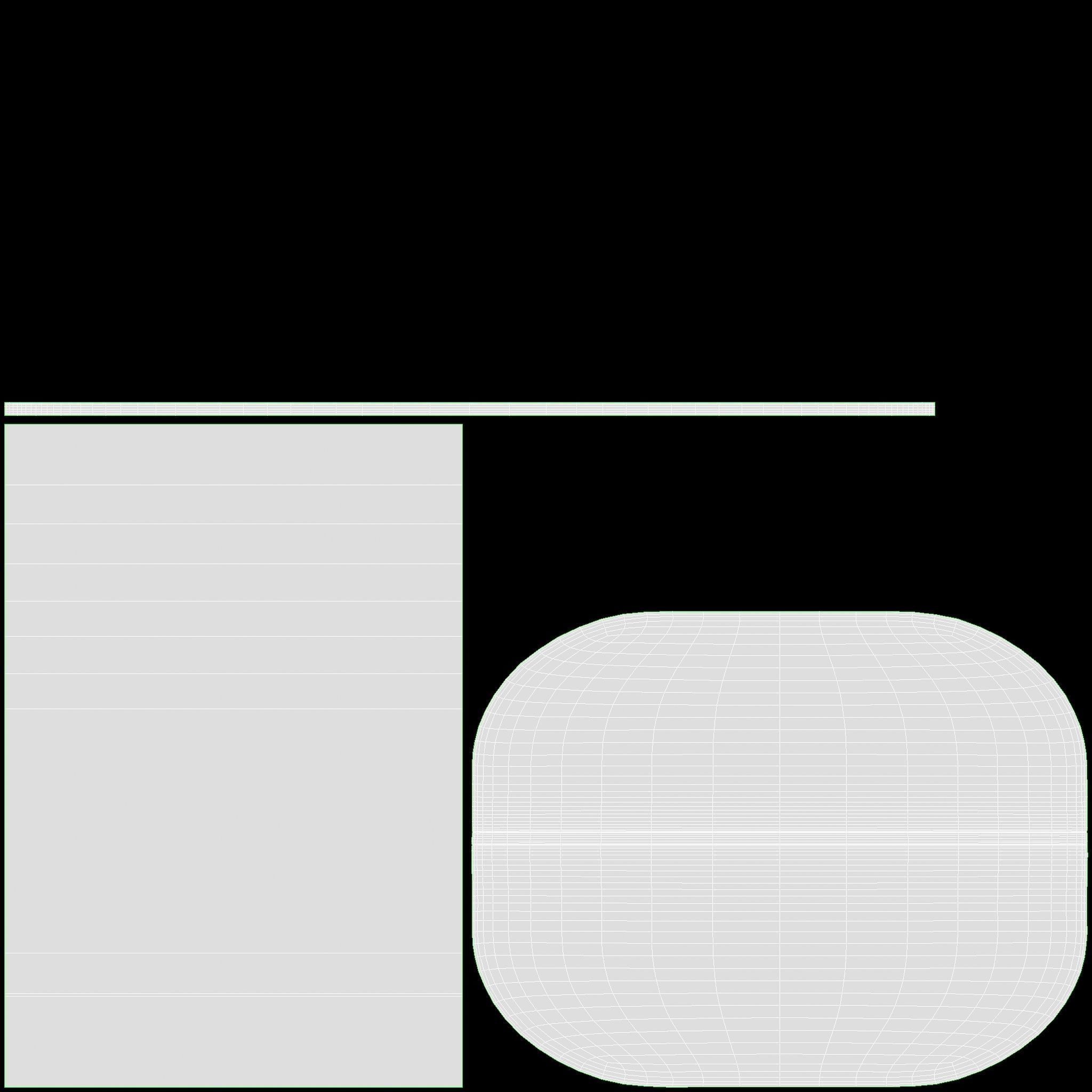 Popcorn Vintage Cart on Wheels with Shelf 3D model_11